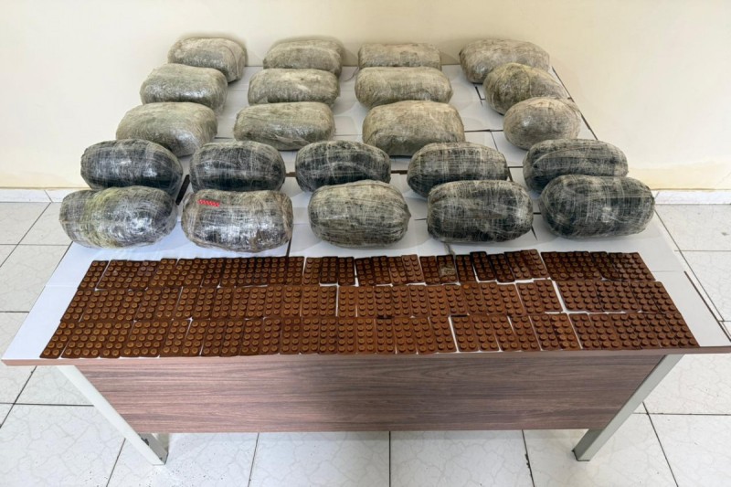 İrandan narkotikin Azərbaycana keçirilməsinin qarşısı alınıb - FOTO