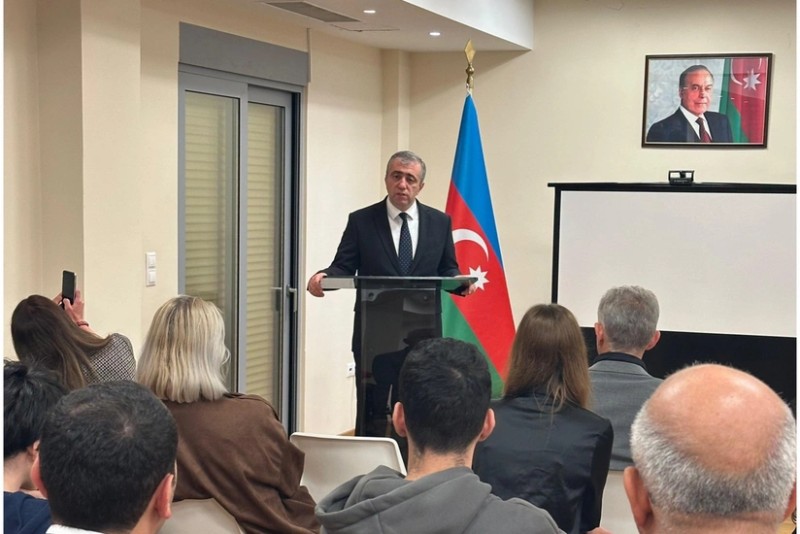 Afinada Heydər Əliyevin anım günü qeyd edilib