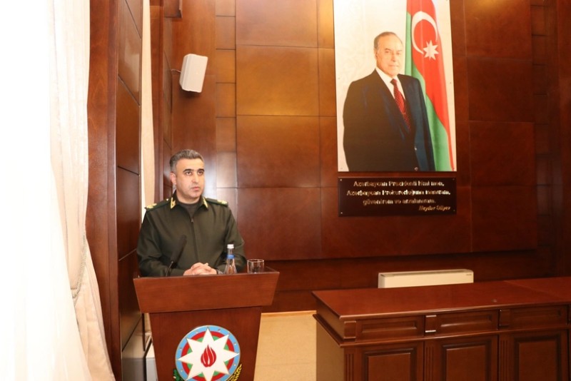 Hərbi Prokurorluqda Ümummilli Liderin anım gününə həsr olunan tədbir keçirilib