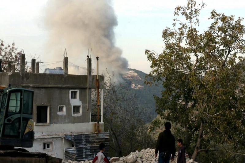 İsrail Livandakı Hizbullahın hərbi infrastrukturuna hava zərbəsi endirib