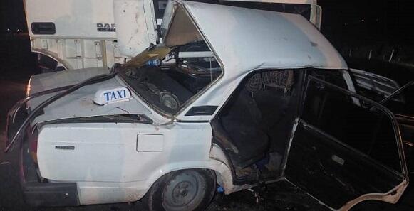 Qazaxda ağır qəza: iranlılar yaralandı