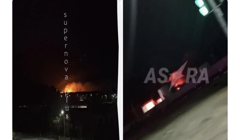 Rusiyada neft bazalarına və strateji kimya zavoduna dron zərbələri