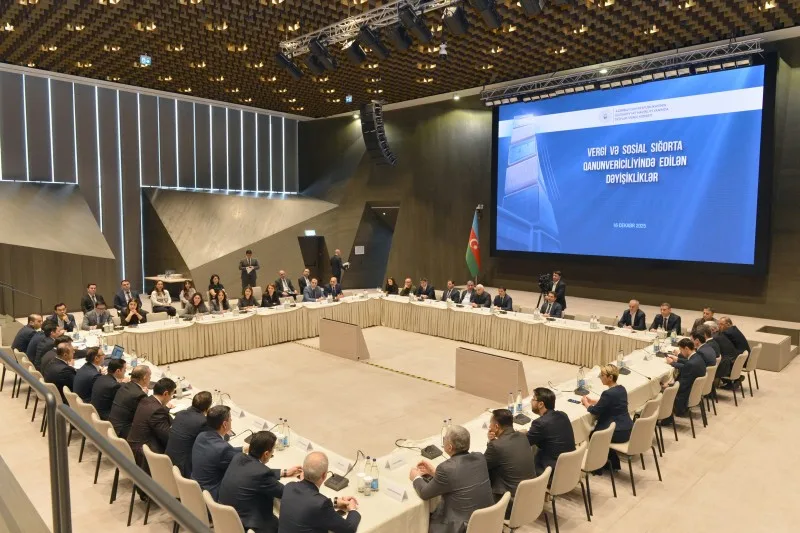 Vergi və sosial sığorta qanunvericiliyinə son dəyişikliklər təqdim olundu - FOTOLAR