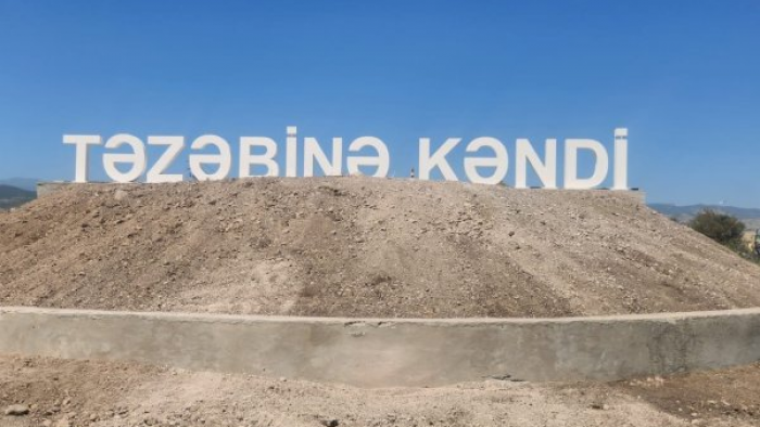 Köç karvanı Təzəbinə və Seyidbəyli kəndlərinə çatıb, açarlar təqdim olunub - YENİLƏNİB