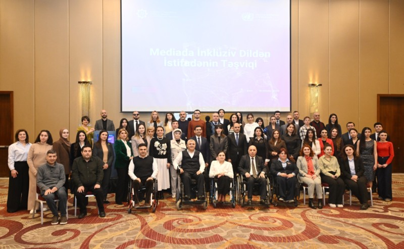 “Mediada inklüziv dildən istifadənin təşviqi” mövzusunda seminar keçirildi