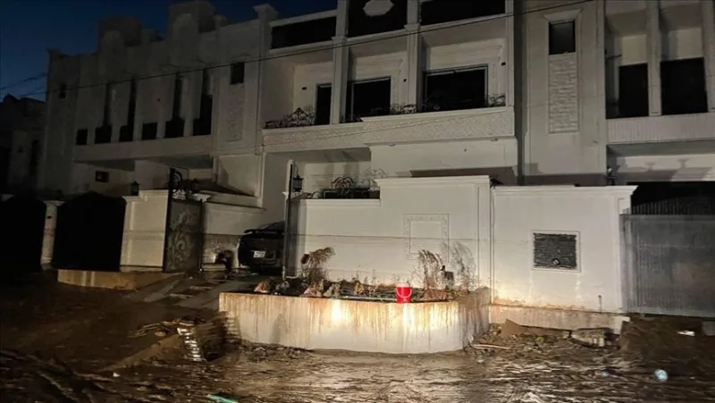 Kərkükdə güclü yağışlar daşqına səbəb oldu: 300 ailə evsiz qaldı