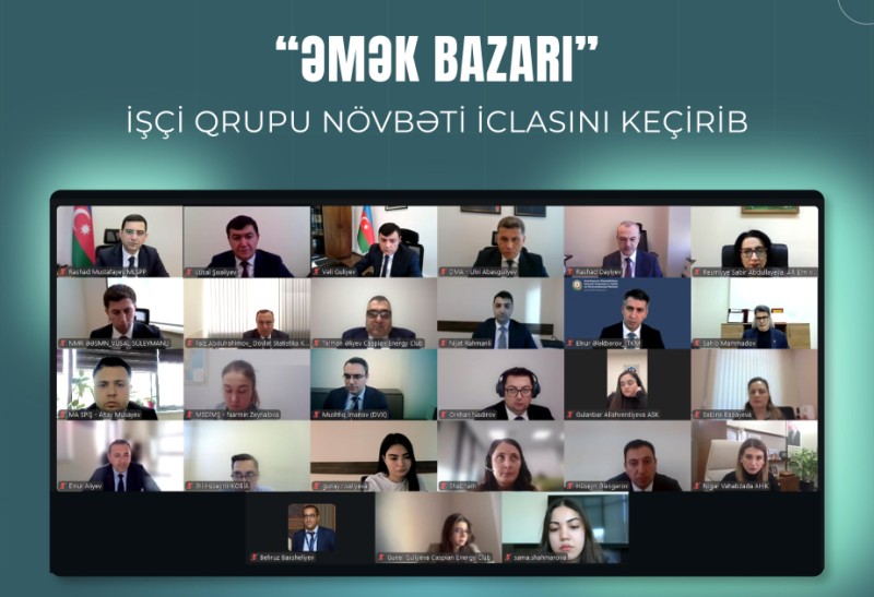 “Əmək bazarı” işçi qrupu növbəti iclasını keçirdi