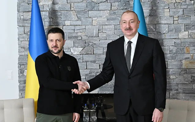 Volodimir Zelenski Azərbaycan liderini təbrik edib