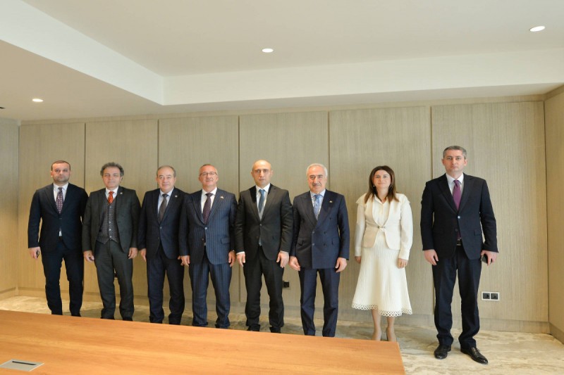 Emin Əmrullayev Türkiyə universitetlərinin rektorları ilə görüşdü - FOTO