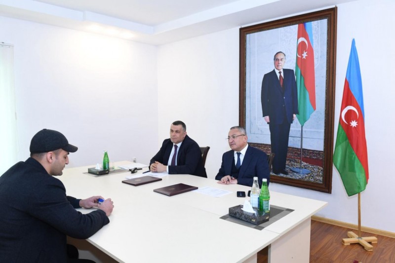 Keçmiş məcburi köçkünlərin müraciətləri dinlənildi - FOTO