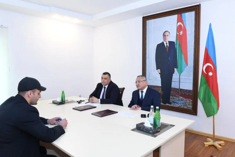 Keçmiş məcburi köçkünlərin müraciətləri dinlənildi - FOTO