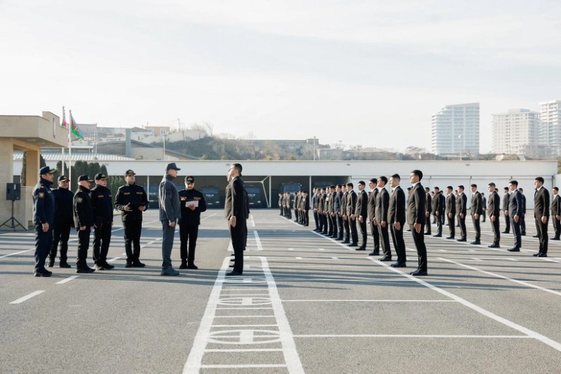 Vilayət Eyvazov sıra baxışı keçirdi - FOTO - VİDEO