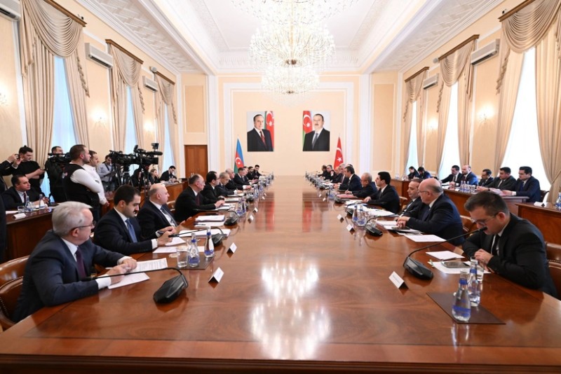 Azərbaycan-Türkiyə Birgə Hökumətlərarası Komissiyasının iclası olub