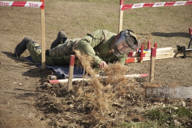 Ötən həftə min hektardan çox ərazi minalardan təmizlənib