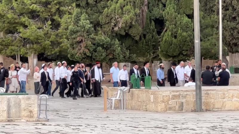 Əl-Əqsa məscidinə israillilər daxil oldu