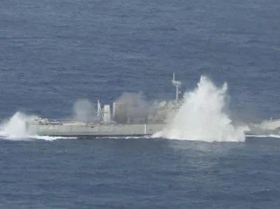 ABŞ HHQ narkotik qaçaqmalçılığı ilə məşğul olan gəmiyə zərbə endirdi