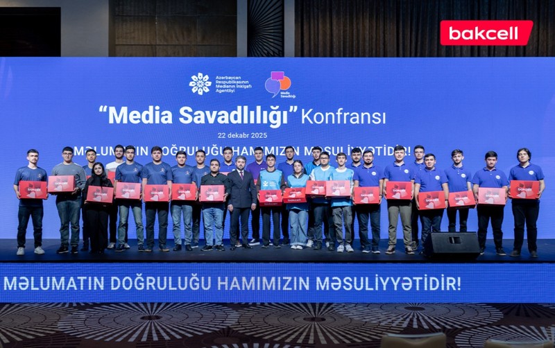 “Bakcell”in innovasiya tərəfdaşlığı ilə “Media Savadlılığı” Konfransı baş tutub - FOTOLAR