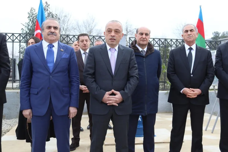 ADSEA daha bir qəsəbəni içməli su ilə təmin edib - FOTOLAR