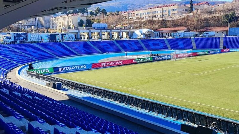 Xankəndi stadionunun təmirində qanun pozuldu