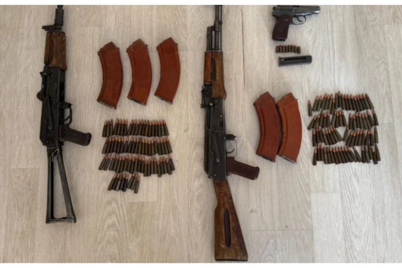 Ağdamda silah alveri edən cinayətkar dəstənin üzvləri tutuldu