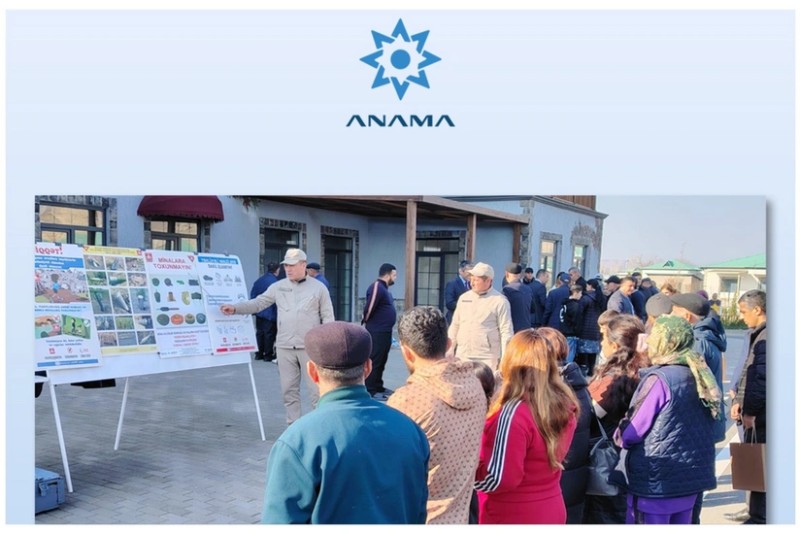 ANAMA Xocalıya köçən sakinlərə maarifləndirmə tədbiri keçdi