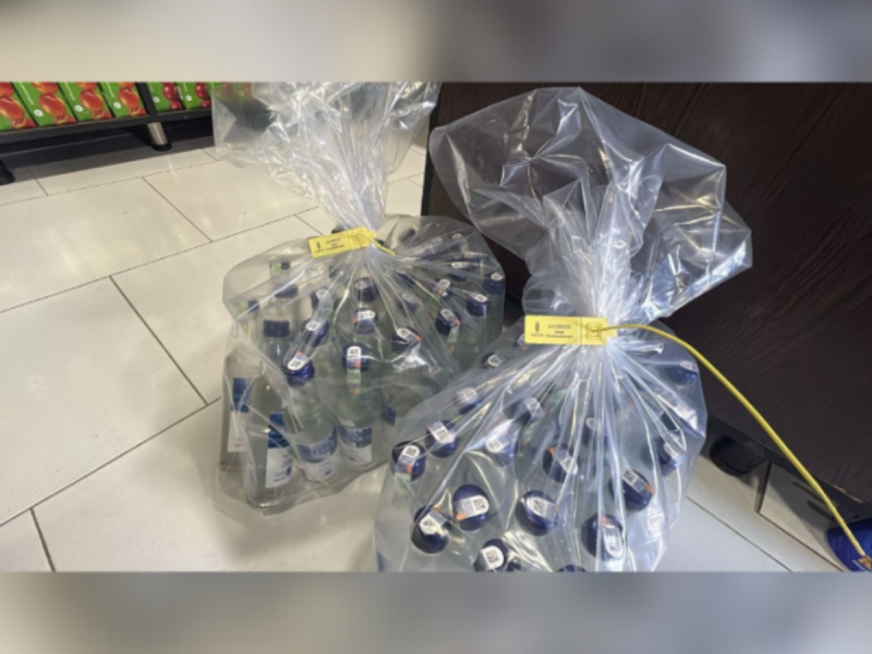 Saxta alkoqollu içki satan marketlər aşkarlandı - FOTO