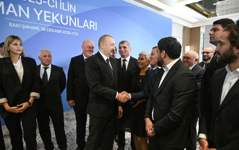 Prezidentlə Eduard Məmmədov arasında maraqlı DİALOQ - VİDEO