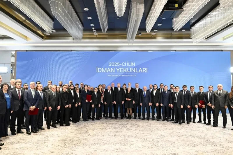 İlham Əliyev 2025-ci ilin idman yekunlarına həsr olunan mərasimdə iştirak edib - YENİLƏNİB