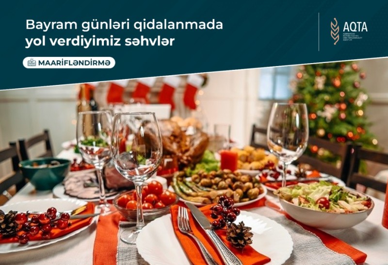 Bayram günlərində qidalanmada yol verilən SƏHVLƏR