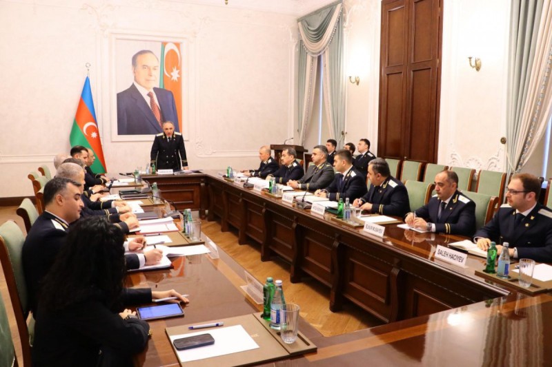 Baş Prokurorluqda Kollegiya iclası keçirildi - FOTO