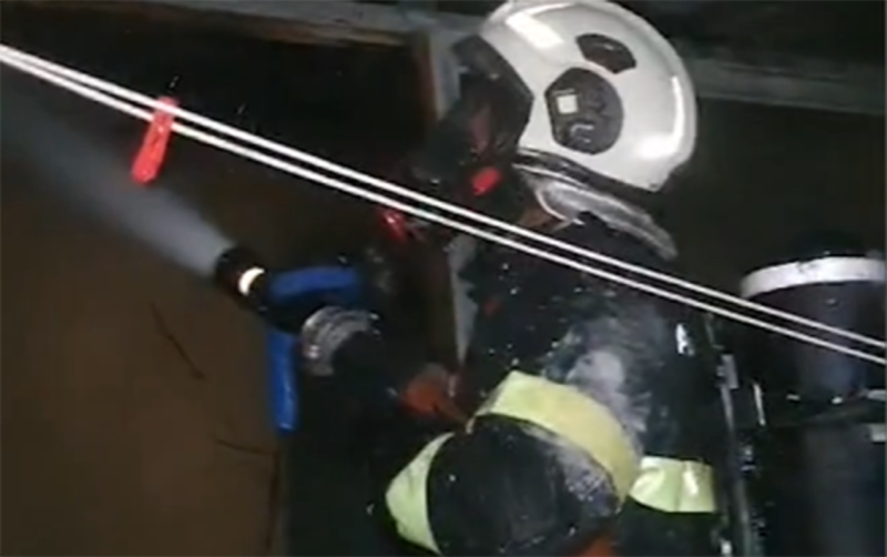 Masazırda yaşayış evi yanıb - YENİLƏNİB + VİDEO