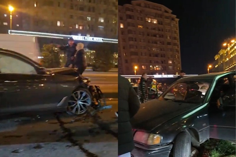 Heydər Əliyev prospektində baş verən qəzada xəsarət alanların vəziyyəti AÇIQLANDI
