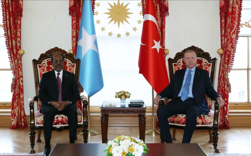 Ərdoğan Somali Prezidenti ilə görüşdü