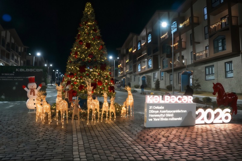 Kəlbəcərdə 32 ildən sonra ilk dəfə Yeni il şənliyi təşkil edilib