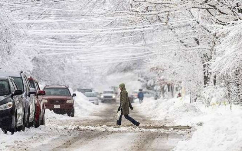 Bəzi rayonlarda qar yağır, külək güclənir - FAKTİKİ HAVA