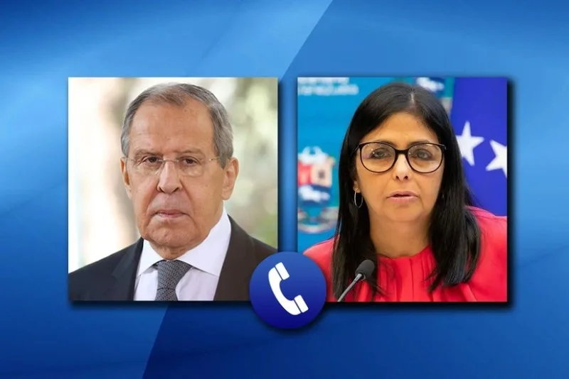 Lavrovla Venesuelanın vitse-prezidenti arasında telefon danışığı oldu