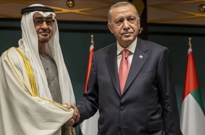 Ərdoğan BƏƏ Prezidenti ilə Qəzzanın yenidən bərpasını müzakirə edib