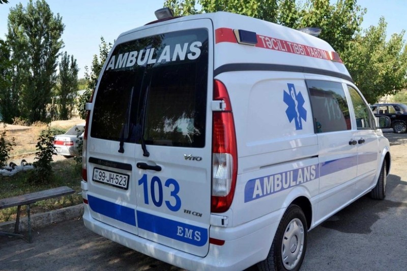 77 yaşlı qadın yanaraq öldü