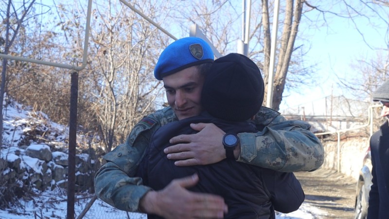 Şuşakənd ilk əsgərini qarşıladı - FOTOLAR