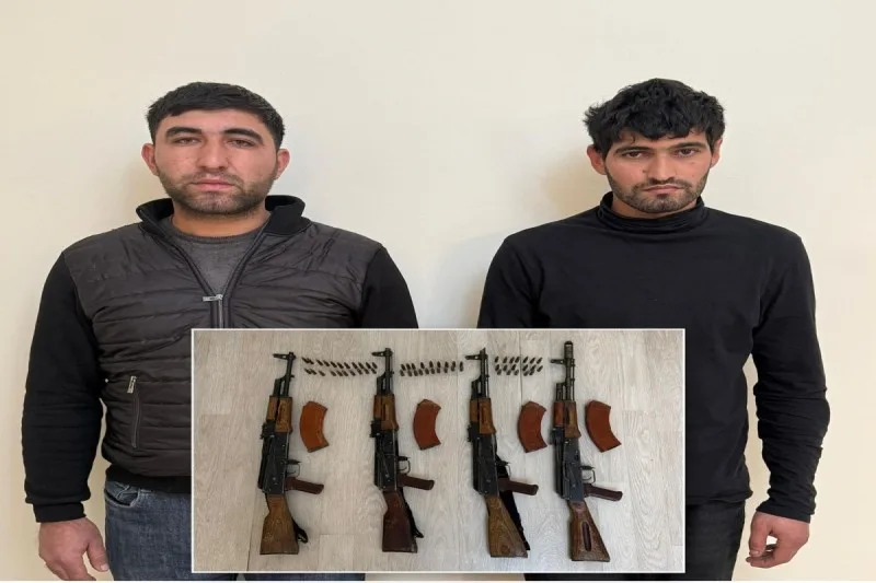 Silah alveri ilə məşğul olan şəxslər saxlanıldı