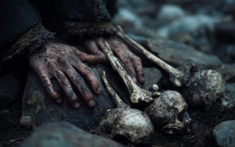 Qəbiristanlıqdan 100 insanın qalıqlarını oğurlayıb kolleksiya yaradıbmış