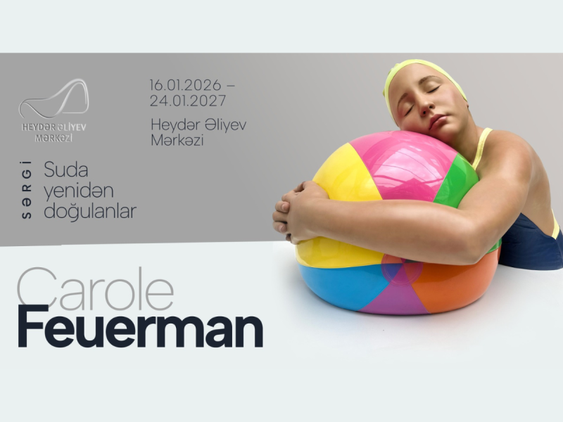 Heydər Əliyev Mərkəzi amerikalı heykəltaraşın sərgisinə hazırlaşır