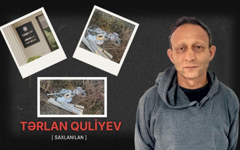 İşlədiyi obyektdən oğurluq etdi - Saxlanıldı