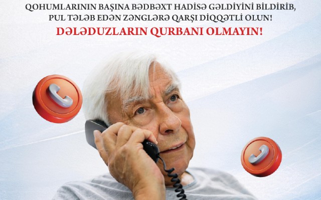 Ahıl və tənha vətəndaşlar dələduzların hədəfindədir - DİN-dən çağırış 