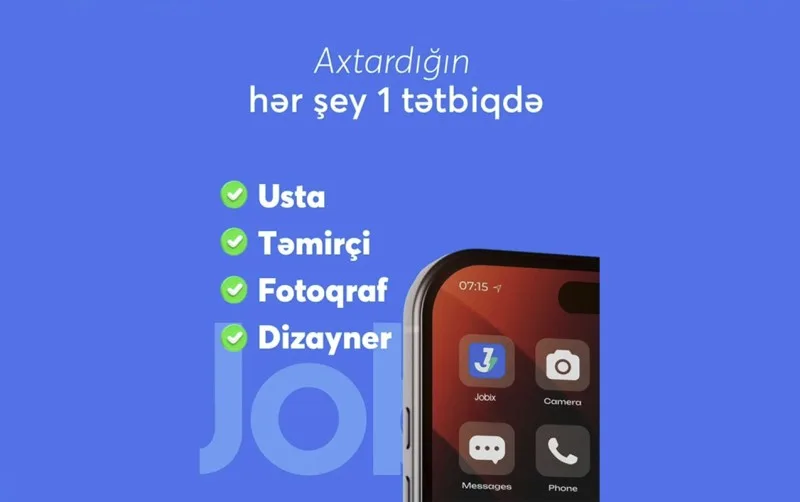 Azərbaycanda İLK: “Jobix” istifadəyə verildi - FOTOLAR