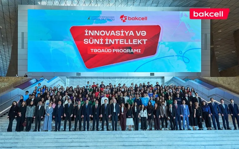 “Bakcell” və Gənclər Fondu “İnnovasiya və Süni İntellekt” üzrə təqaüd proqramını elan edir - FOTOLAR
