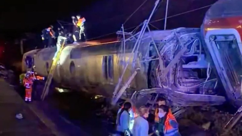 İspaniyada qatar qəzası: 21-ölü, 100-ə yaxın yaralı - FOTOLAR