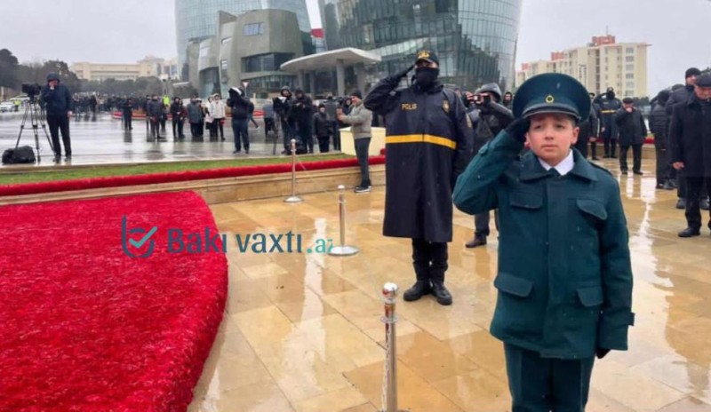 Sükut anı… - FOTOLAR