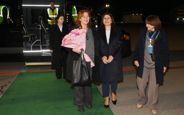 İspaniya Konqresinin sədri Azərbaycana gəldi - FOTO