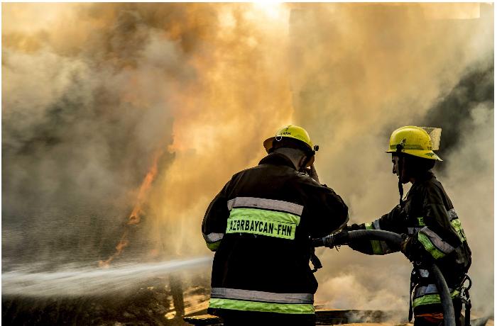 Masazırda evdə yanğın - Bir nəfər öldü